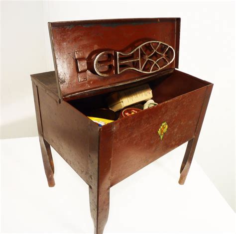 metal shoe shine box|shoe shine box for sale.